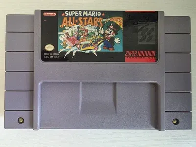 Logo Mario All Stars